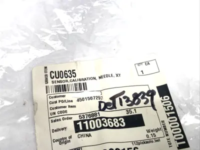 CU0635 | Graco  Sensor, Calibration, Needles XY For GSD Automated Dispense Platform - New Other