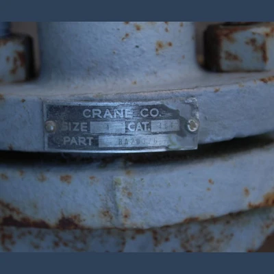 Crane 4 in. Gate Valves