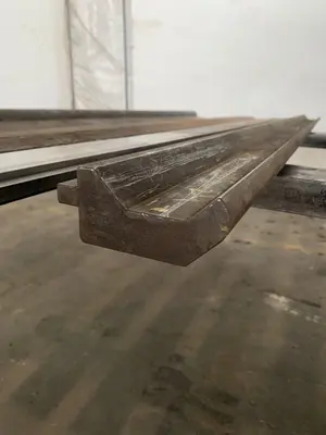 6'6"(78")PRESS BRAKE TOP GOOSE NECK MALE DIE. STOCK # 0875024
