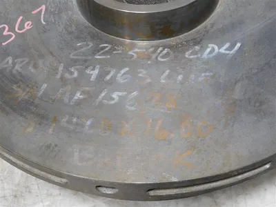22-540 CD4 260796 Impeller 6.565" Input ID 6 Vanes 9" Total Width Used