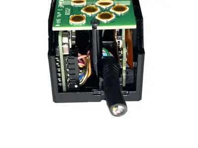 USED KEYENCE ANALOG LASER SENSOR AMPLIFIER MAIN UNIT CUT CORD