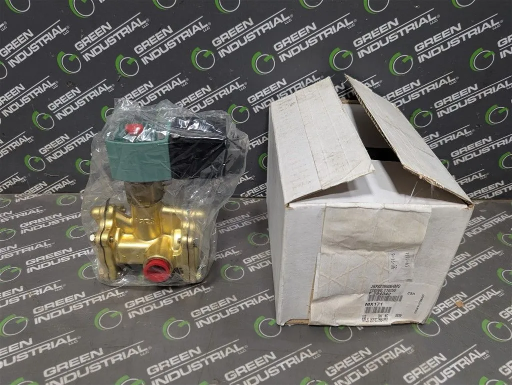 ASCO JKF8316G064M0 Red Hat Solenoid Valve New NIB