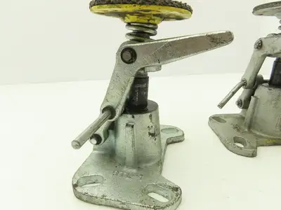 Bona 3256 Floor Lock Cast Iron 6" Relaxed 7-1/2" Extended/Locked Lot of 2