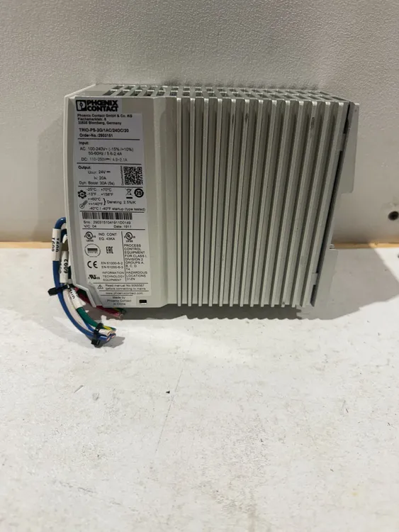 New | in-Stock PHOENIX CONTACT TRIO-PS-2G/1AC/24DC/20 Power Supplies Michigan US | iGAM Industrial Marketplace #84352