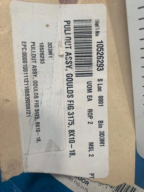 Used Goulds 3175M Pump Parts Minnesota US | Peak Machinery, Inc. #285520
