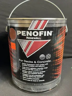 Penofin Renewal for Decks & Concrete Terra Cotta - 3 x 1-gallon Cans