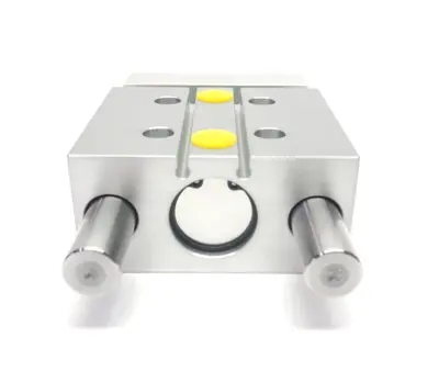 SAH125X1-J4-M, SAH1 25 X 1 -J4-M | PHD SAH125X1-J4-M Compact Pneumatic Thruster Slide 25mm Bore 1" Stroke/Travel - Used