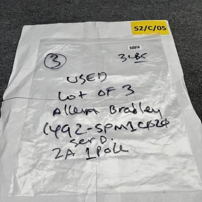 Used Allen Bradley 1492-SPM1C020 Misc Industrial Equipment California US | Davliegogo LLC #1712885