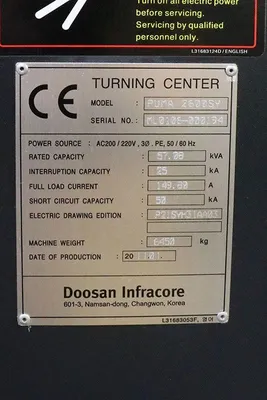 2010 DOOSAN PUMA 2600SY LATHES, COMBINATION, N/C & CNC | Prime Machinery (17)