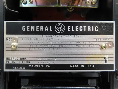 USED GENERAL ELECTRIC 12NGV13B29A