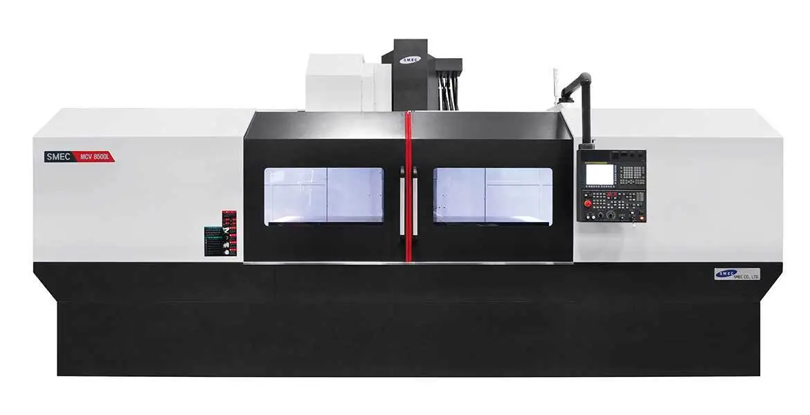 New | Build-to-Order SMEC MCV8500L Vertical Machining Centers Kansas US | Kansas-Oklahoma Machine Tools #1323087