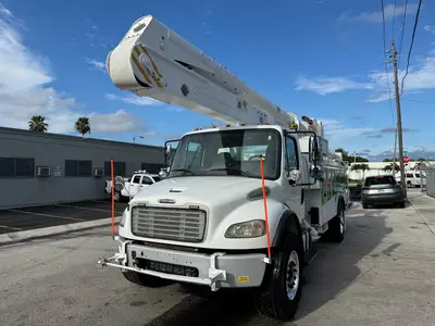 Used 2018 ALTEC AA55E MH Bucket (boom) trucks Florida US | Truck and Van Outlet #1509192
