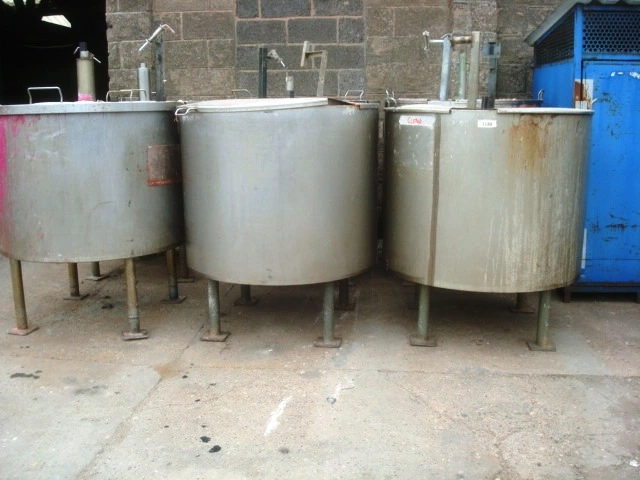 600L S/S JKTD Enclosed Mixing Tank