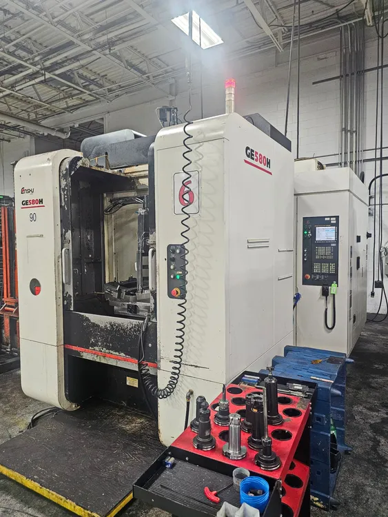 Used 2016 ENSHU GE580H Horizontal Table Type Boring Mills Ontario CA | CNCsurplus #19289