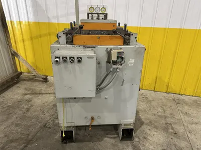 10" x .130" DURANT JACO MODEL #VS-MD-10 POWERED COIL STRAIGHTENER: STOCK #23071