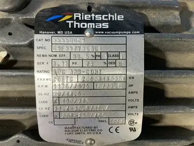 Used RIETSCHLE THOMAS VTB 250 (05) Pumps Ohio US | HGR 24 #1456104
