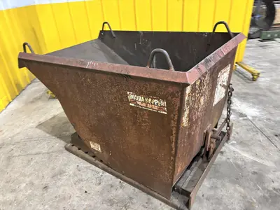 72" X 60" X 48" SCRAP HOPPER: STOCK #22911