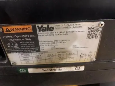 USED 2019 YALE GLC120VX