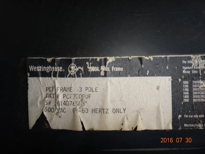 Westinghouse Size 8 Combination starter