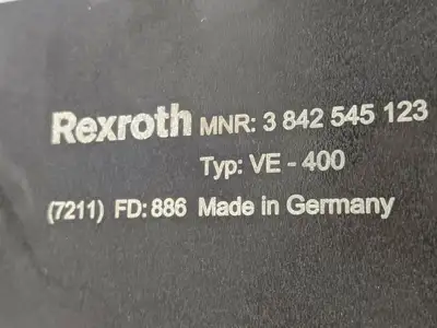 Used REXROTH SEPARATOR TYP: VE-400 Misc Industrial Equipment | Maverick Industrial Sales #1106983