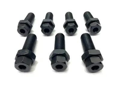 New | in-Stock E&ESP Leveling Jack 1"-14 Thread 9/16" ID 3-13/16" Length LOT OF 7 Jack Lifters Michigan US | Maverick Industrial Sales #1414222