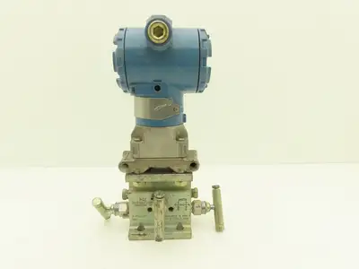 Rosemount 3051CD2A22A1AB4  Pressure Transmitter 0-250" H20 3626 PSI 10-55VDC