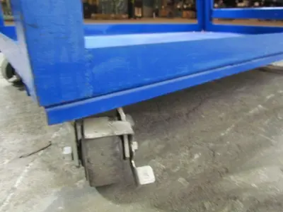 Vestil SPS2-2848 Two Shelf Order Picker Cart Steel Construction 1000lb Capacity