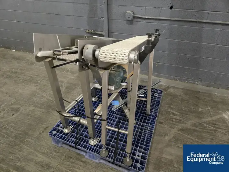 Used N/A (2) Conveyors, 8" and 12" W Belt Conveyors Ohio US | Federal Equipment Company #127526