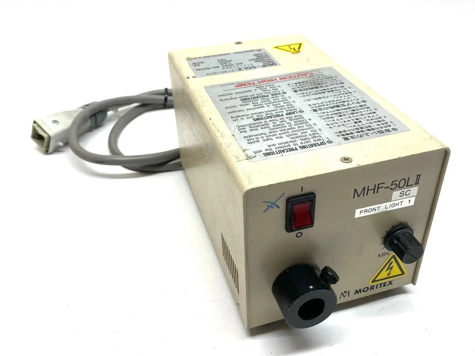 Used Moritex Light Source Light Sources / LED Michigan US | Maverick Industrial Sales #1393544
