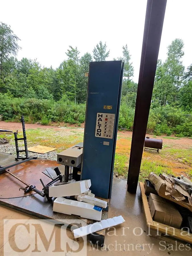 USED HALTON SHRINK WRAP MACHINE