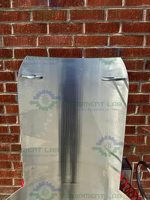 USED PALAMATIC PALPHARMA TIP AIR OPERATED PORTABLE DRUM TILTER / LIFT SWL 100 KG