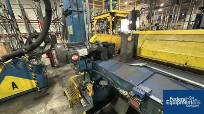 USED Sandvik 60" x 40' Sandvik Belt Flaker