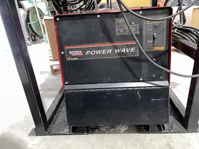 Used FANUC FANUC ARC MATE 120IB MIG WELDING CELL WITH LINCOLN 455M AND INDEX TABLE 5' X 8' RJ3IB CONTROL _UNKNOWN_ Robotic Welding Cells | Harbor Machinery Inc. #1283360