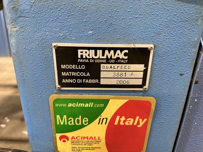 USED FRIULMAC DUALFEED