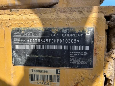 Used 2017 CATERPILLAR 349FL Excavators Tennessee US | Moore Equipment #1516692