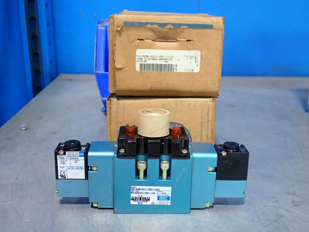 New | in-Stock MAC VALVES MVA2BA311PM111DA Pumps Ohio US | HGR 24 #882088