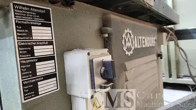 USED 1993 ALTENDORF F45 SLIDING TABLE SAW