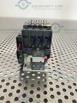 USED ABB A26-30-10 CONTACTOR  W/ ABB CAL5-11 AUX CONTACT BLOCK