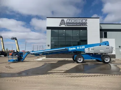 Used 2014 GENIE S-125 TELESCOPIC BOOM LIFT Telescopic Boom Lifts Alberta CA | Adcock Equipment #1418160