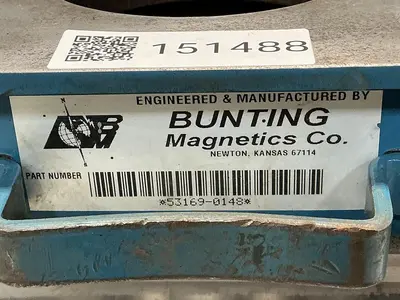 USED BUNTING MAGNETICS 53169-0148