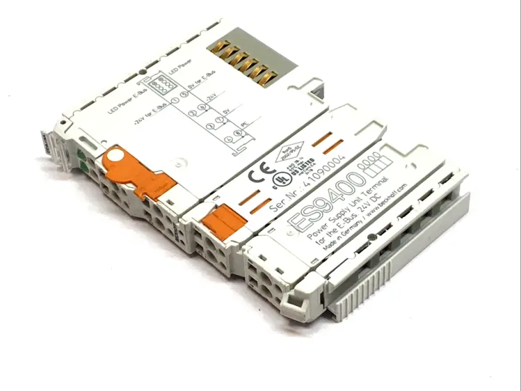 Used BECKHOFF ETHERCAT POWER SUPPLY TERMINAL 24VDC 2A 10A CONTACTS PLC Ethernet Equipment | Maverick Industrial Sales #1102254