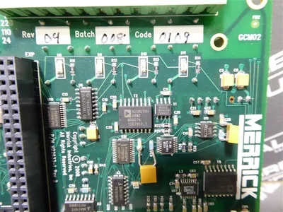 Merrick GCM02 Control Board Rev. 04 Code 0109 Used