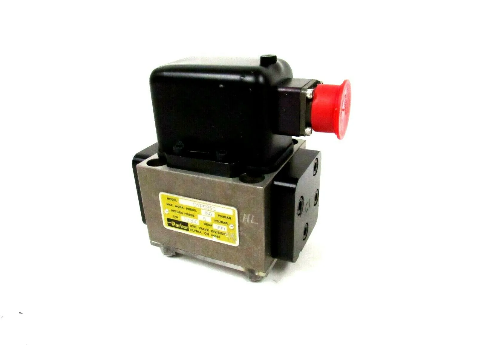 NEW PARKER DYP085C SERVO VALVE MODEL 25 150PSI