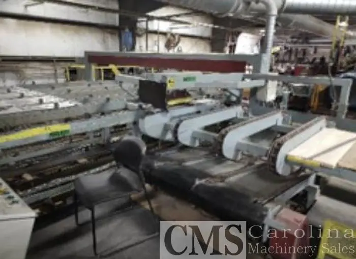 Used 2003 LICO RIP SAW WITH EDGING CONVEYOR Rip Saws | CAROLINA MACHINERY SALES #421149