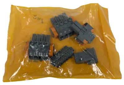 LOT OF 6 NEW B&R 80XPS080X3.10-01A SCREW CLAMP TERMINAL SETS