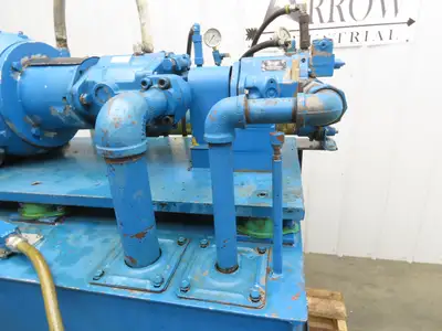 Eaton Vickers Hydraulic Power Unit 120 Gallon 29 GPM 3000PSI 30Hp 230/460V 3Ph