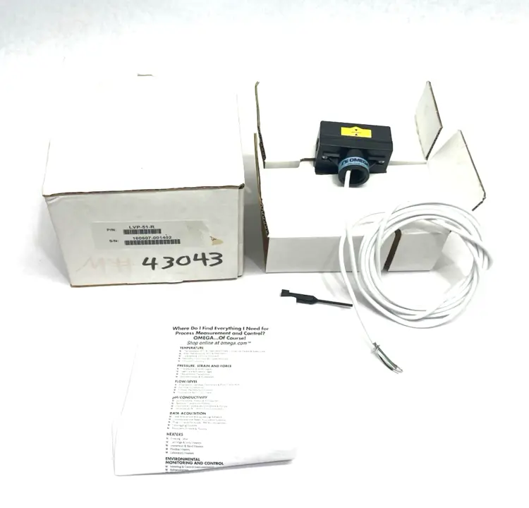 New | in-Stock OMEGA Non-Intrusive RF Capacitance Sensors 80 °C Max Sensors Michigan US | Maverick Industrial Sales #1456730