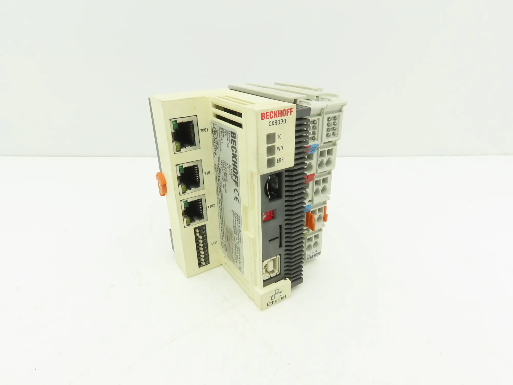 Beckhoff CX8090 Embedded PC Arm 9 Ethernet Switch 24V Digital Input