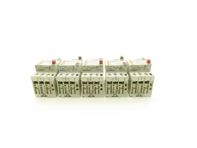 Sprecher & Schuh Manual Motor Starter 2.5A 600V 3 Pole Lot Of 5
