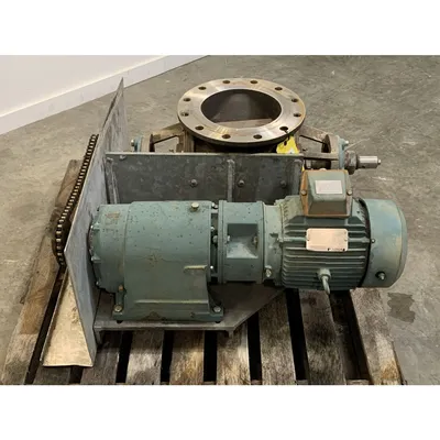 Used 10" Stainless Steel Flo-Tronics Rotary Airlock Feeder Valve
